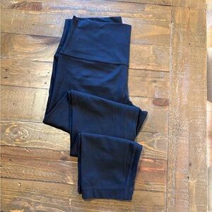 Lululemon ribbed leggings. Size 8 worn a few times